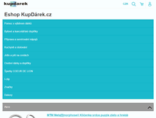 Tablet Screenshot of kupdarek.cz